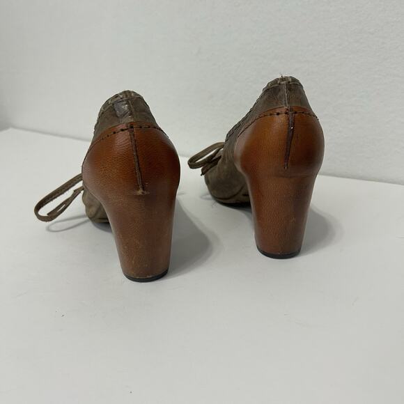 AS 98 Airstep Brown Leather Oxford Lace Up Shoes EU 39 US 8.5-9 Avante Garde - Picture 7 of 10